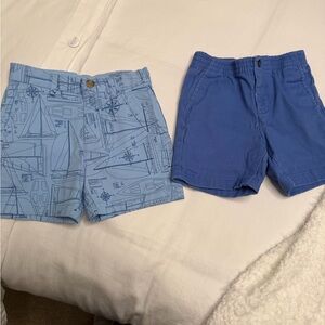 Vineyard Vines Boys' Light Blue Nautical & Royal Blue Shorts Set